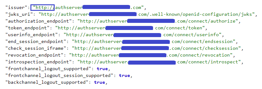 openid-configuration-issue